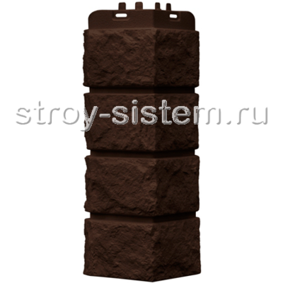 Угол наружный Grand Line Колотый камень Стандарт коричневый Угол наружный Grand Line Колотый камень Стандарт коричневый