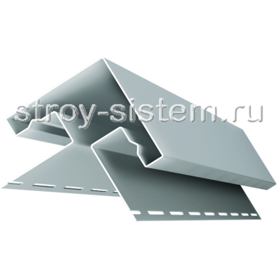 Угол прямой Grand Line Я-Фасад 3000 мм серый
