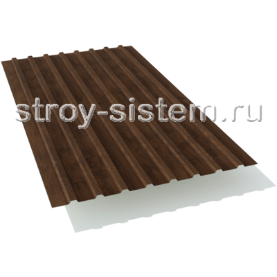 Профнастил МП-20х1100 Printech 0,45 | Морёный дуб матовый