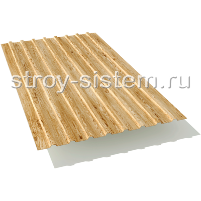 Профнастил МП-20х1100 Printech 0,45 | Ясень Профнастил МП-20х1100 Printech 0,45 | Ясень