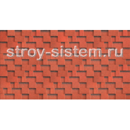 Черепица гибкая Технониколь Shinglas Ультра Фокстрот Рябина