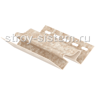 Угол внутренний Stone House кварцит светло-бежевый Угол внутренний Stone House кварцит светло-бежевый