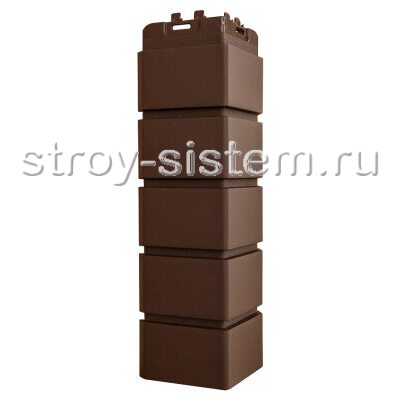 Угол наружный Grand Line Клинкерный кирпич Стандарт коричневый Угол наружный Grand Line Клинкерный кирпич Стандарт коричневый