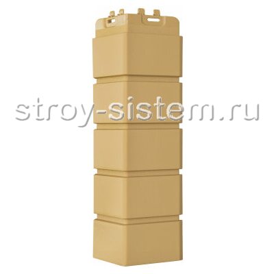 Угол наружный Grand Line Клинкерный кирпич Стандарт песочный