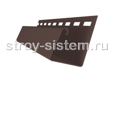 Профиль универсальный J 7/8" 3000 Grand Line Я-фасад Тёмный дуб