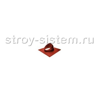Проходной элемент Krovent Base-VT 125/150 RAL 3009 Оксид красный